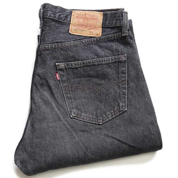 DOCKERS ブラックデニム トラウザー 先染め W30 L30 levi´s-