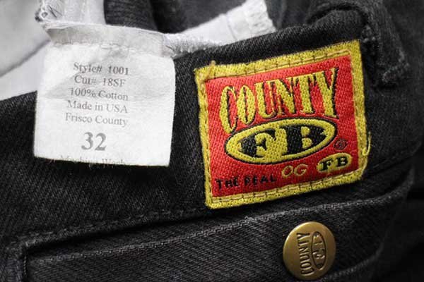 そのぐらいのサイズ感で着れますFB COUNTY MADE IN USA 90s - Gジャン