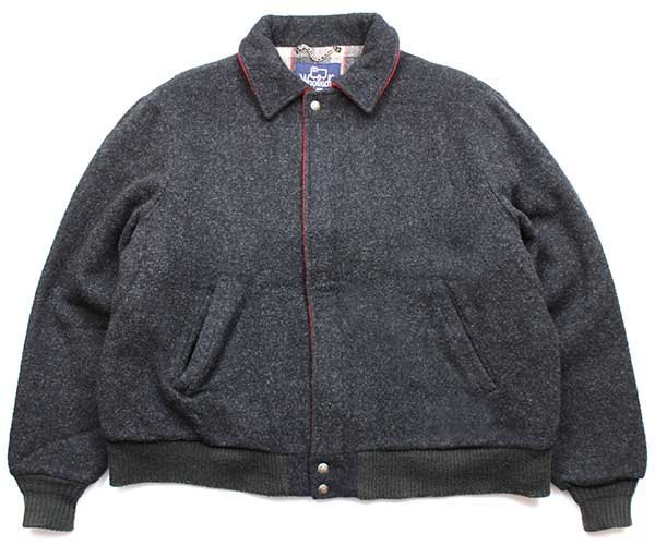 80s USA製 Woolrichウールリッチ チェックライナー ウールジャケット