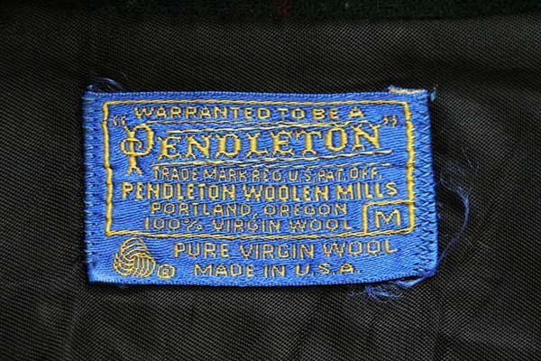 PENDLETON 70S PURE VIRGIN WOOL JACKET