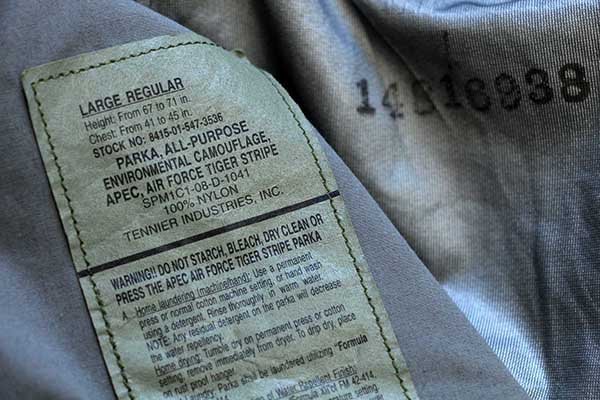 00s 米軍 USAF APECS ABU デジタル タイガーカモ GORE-TEX
