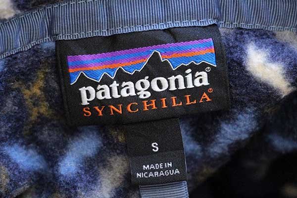 patagoniaパタゴニア ツンドラクラスター 総柄 シンチラ