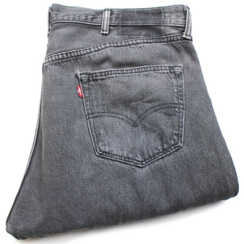 メキシコ製 Levi'sリーバイス 501 ブラック デニムパンツ w38 L30★SDP2229