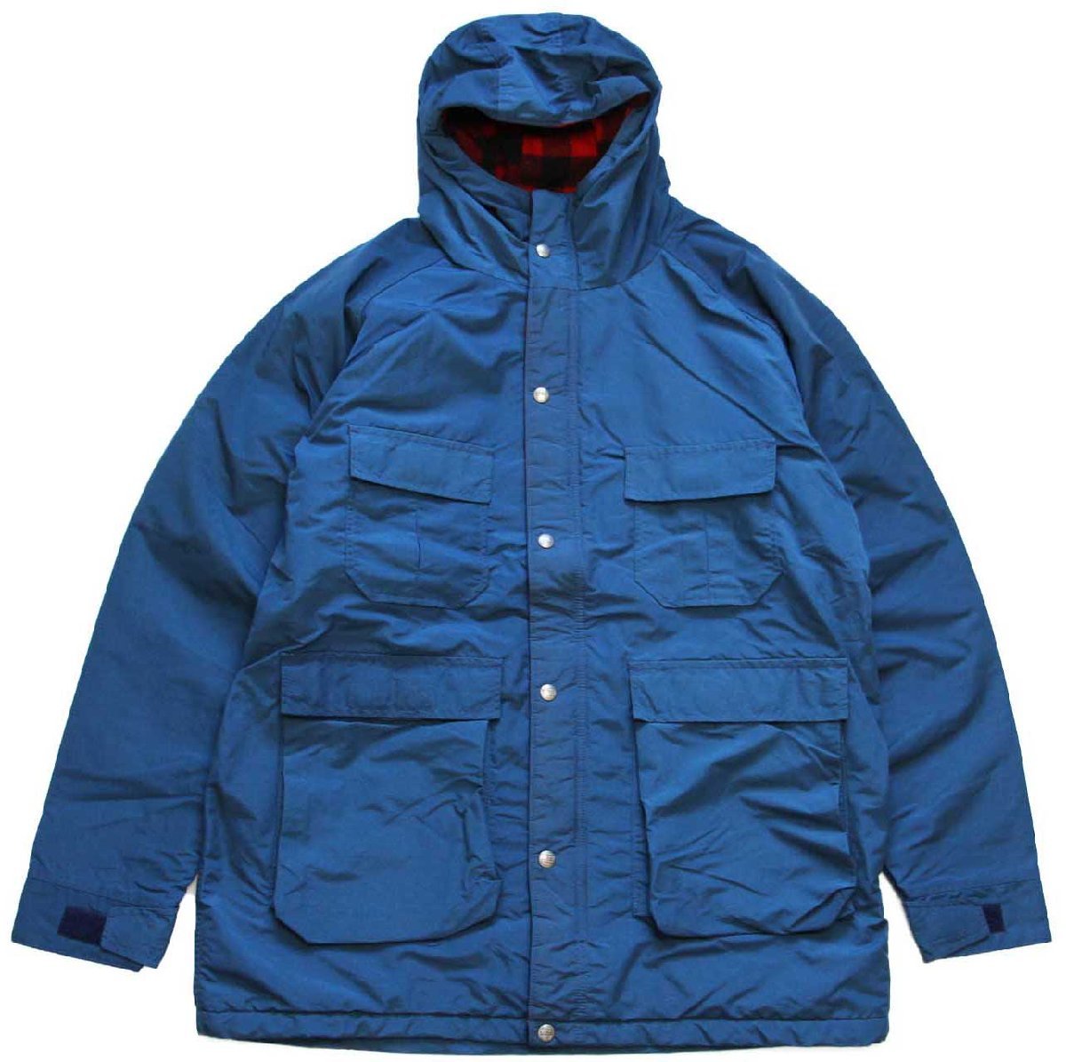 80s USA製 L.L.Bean BAXTER STATE PARKA バッファローチェック ウール 