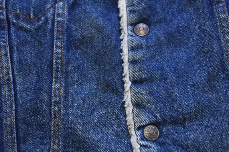 80s USA製 Levi'sリーバイス 70608 ボアライナー デニム