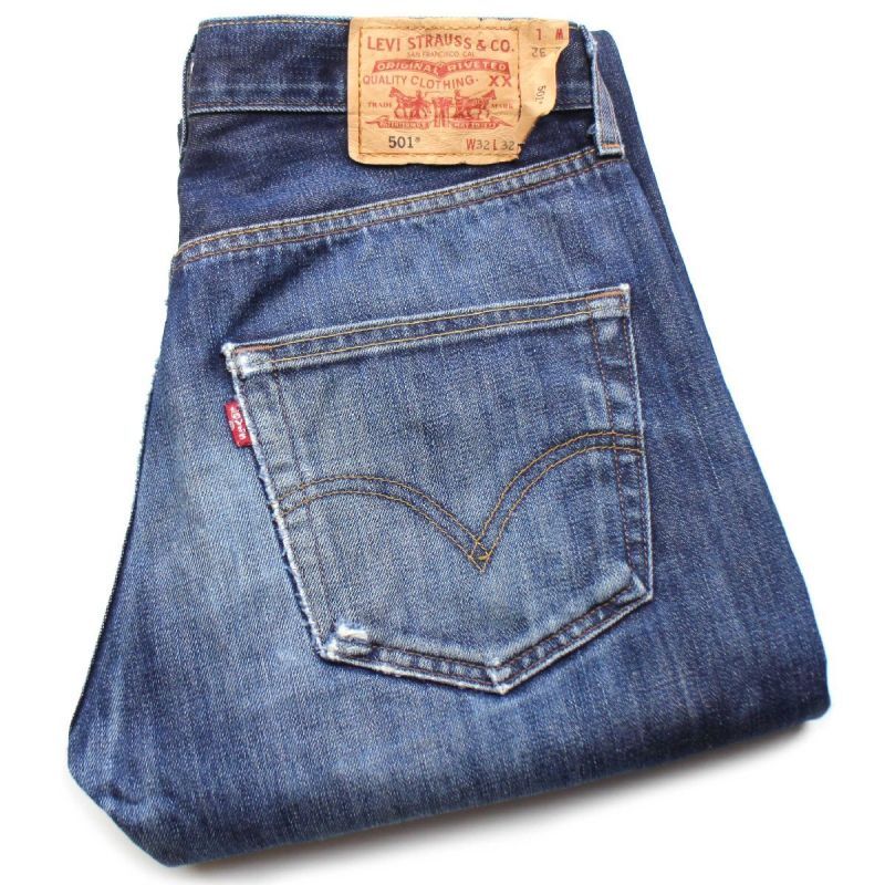 W32L32LeVIS リーバイス 501 W32/L32 - デニム/ジーンズ