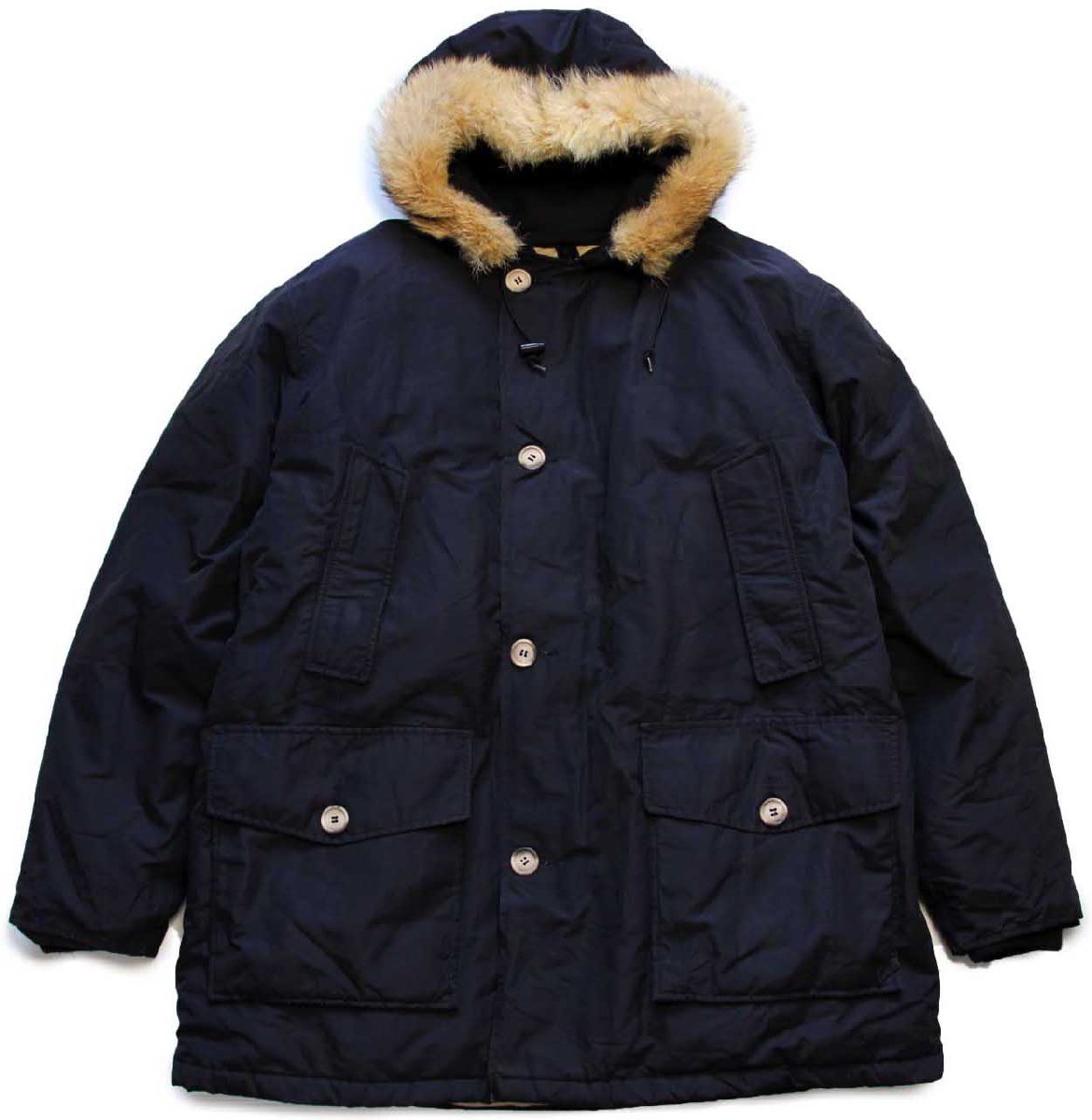 90s USA製 Woolrichウールリッチ コヨーテファー アークティック ...