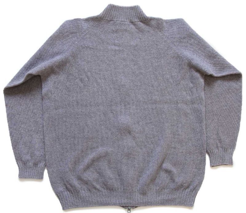 00s LACOSTEラコステ ワンポイント 鹿の子 ウールニット