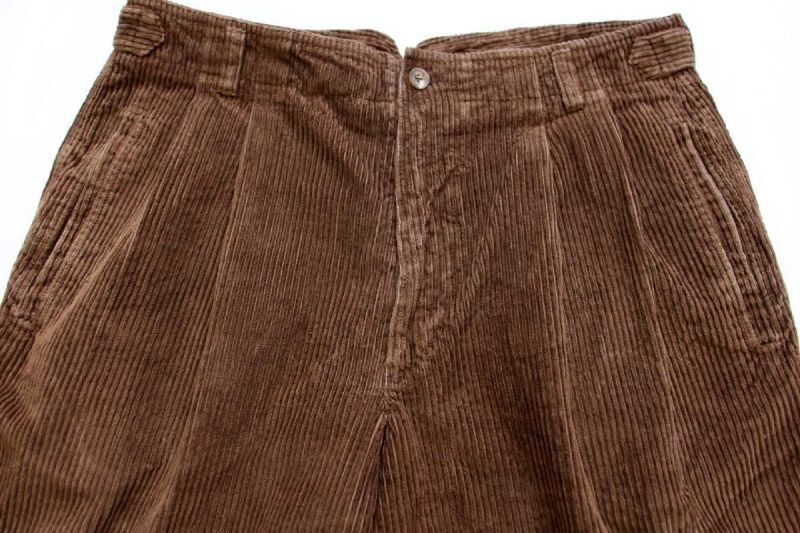 90s イタリア製 Henry Cotton's ツータック コットン 太畝 90s イタリア製 Henry Cotton's ツータック コットン 太畝