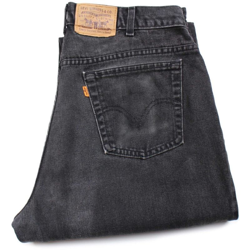 90s カナダ製 Levi'sリーバイス 634 ブラック デニムパンツ w36 L30 