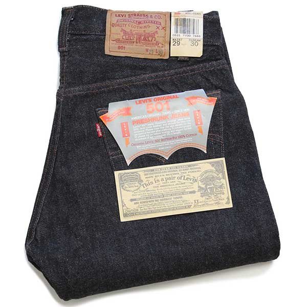 デッドストック☆80s USA製 Levi'sリーバイス 501 先染め