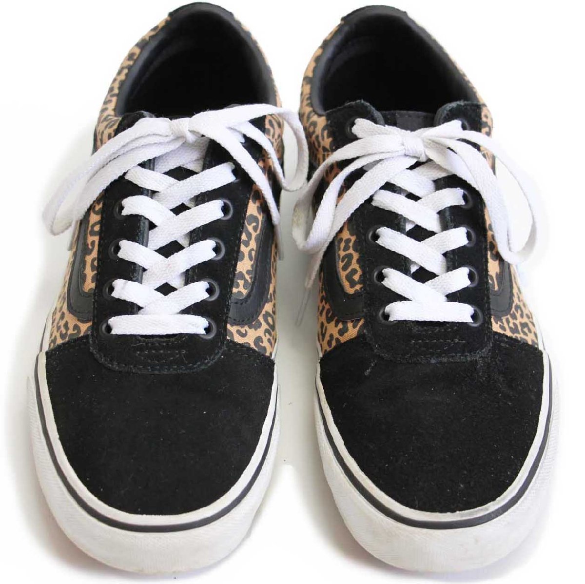 VANSバンズ OLD SKOOLオールドスクール レオパード柄 W9/25.5cm