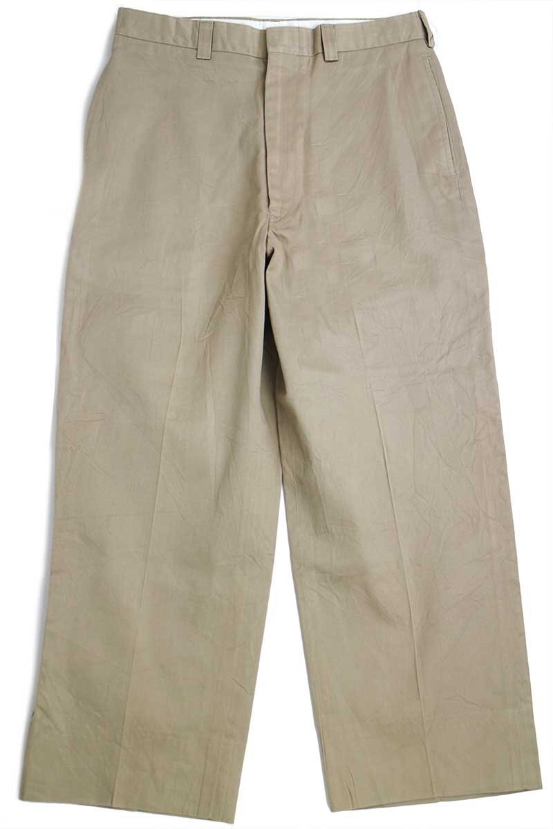 90s 米軍 U.S.ARMY チノパン カーキ 32R☆07 - Sixpacjoe Web Shop 90s 米軍 U.S.ARMY チノパン カーキ 32R☆07 - Sixpacjoe Web Shop