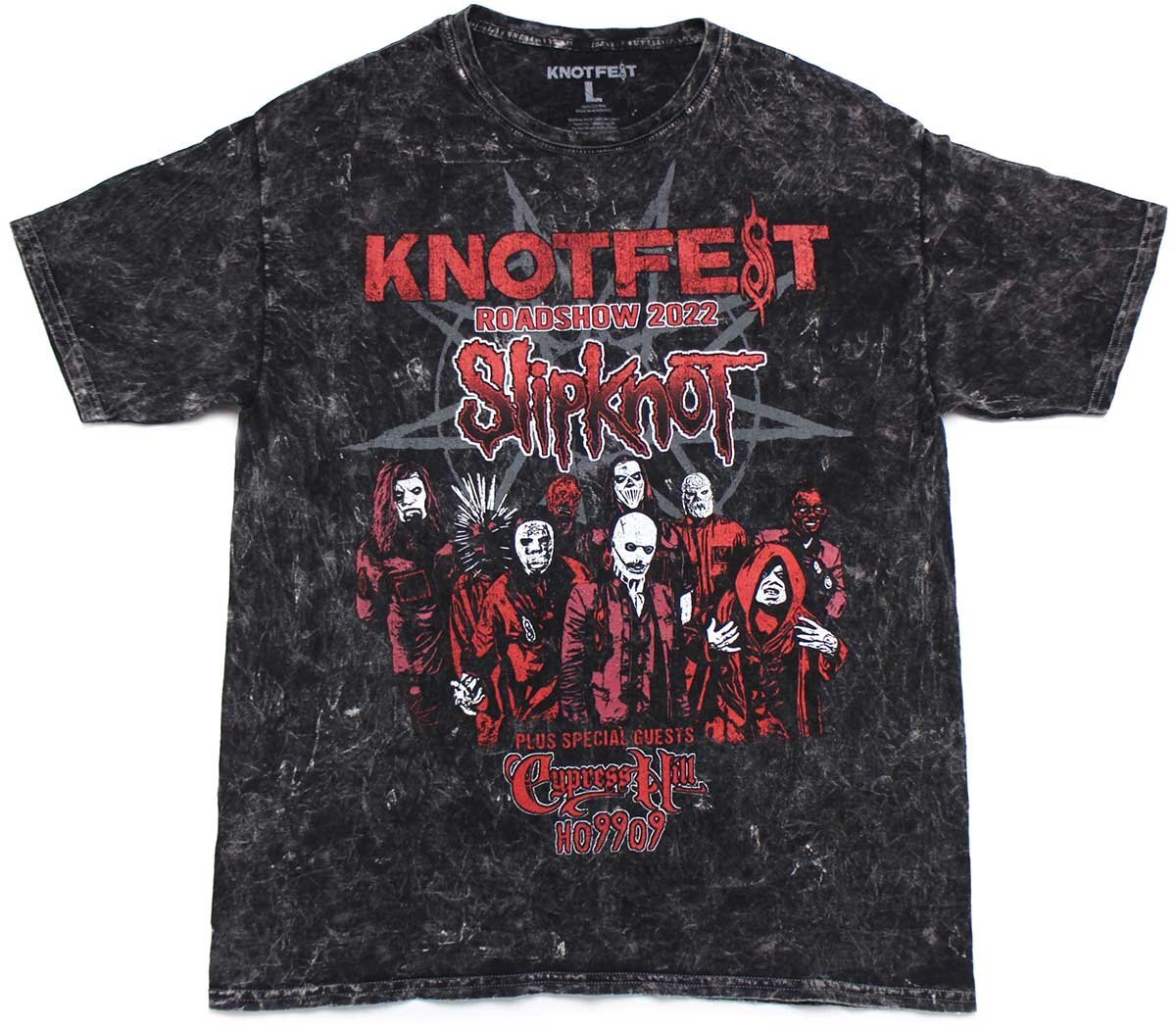 KNOTFEST ROADSHOW 2022 Slipknot Cypress Hill Ho99o9 コットン