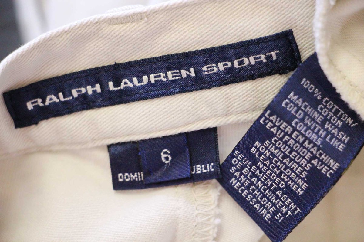 00s RALPH LAUREN SPORT ラルフローレン コットン チノ ショート