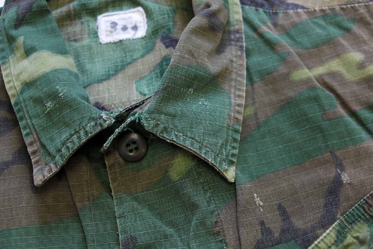 70s 米軍 U.S.ARMY ERDL ミックスリーフカモ ジャングル