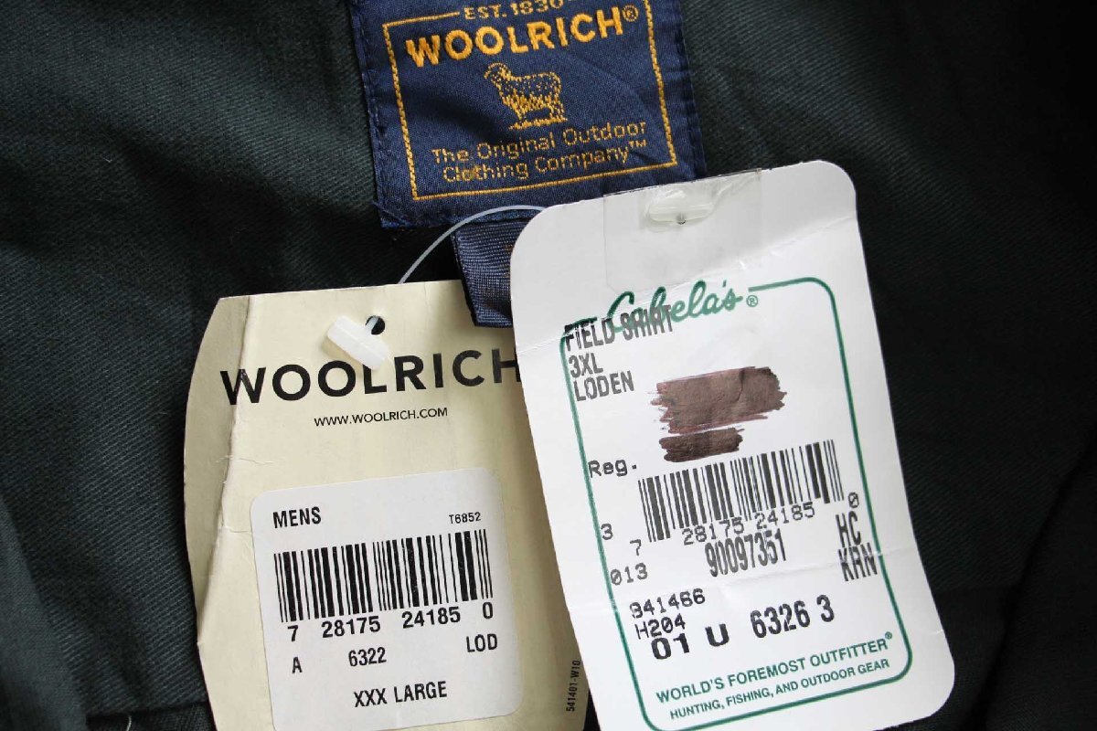 デッドストック☆00s Woolrichウールリッチ 無地 コットンツイル