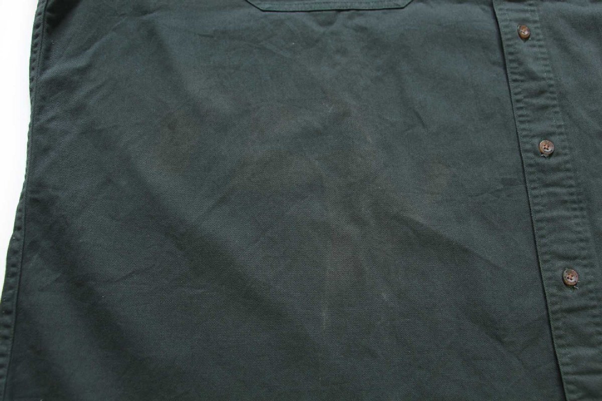デッドストック☆00s Woolrichウールリッチ 無地 コットンツイル