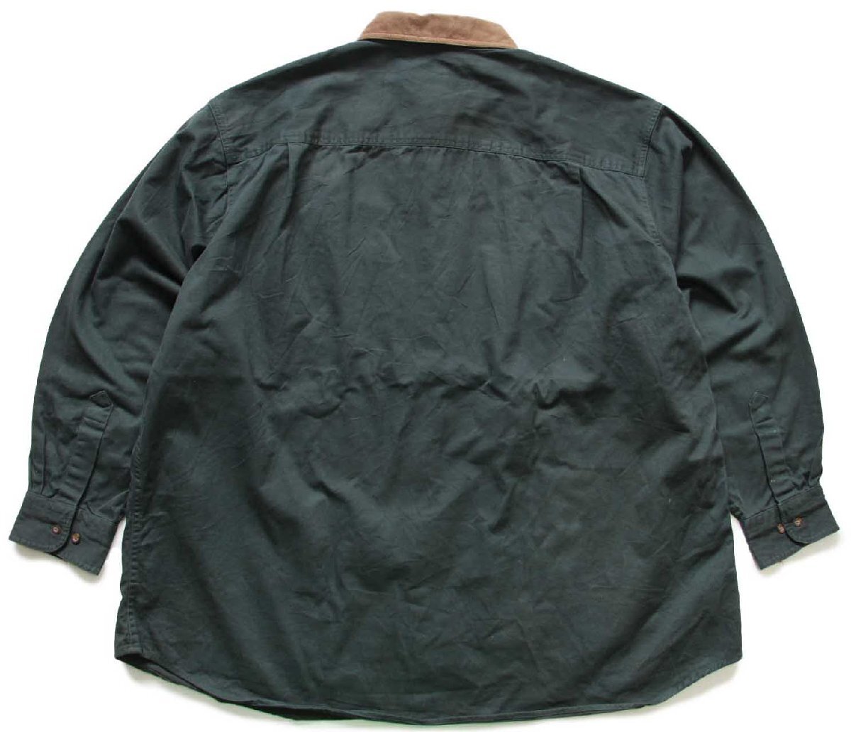 デッドストック☆00s Woolrichウールリッチ 無地 コットンツイル