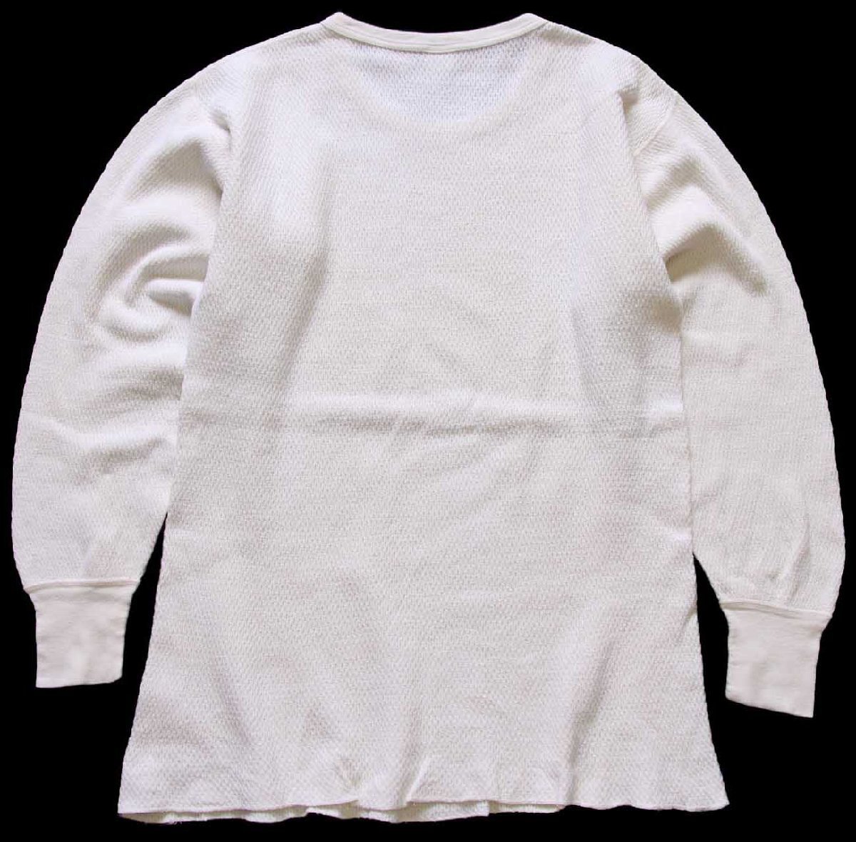 2024-25 秋冬新作  ハイブランドの 70s JCPenney M ナチュラル サーマルシャツ コットン トップス