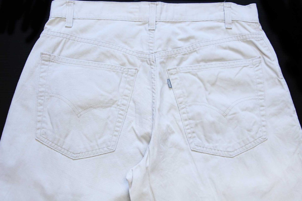 POST JUNK / 90's LEVI'S SILVER TAB USA製 ホワイトデニム