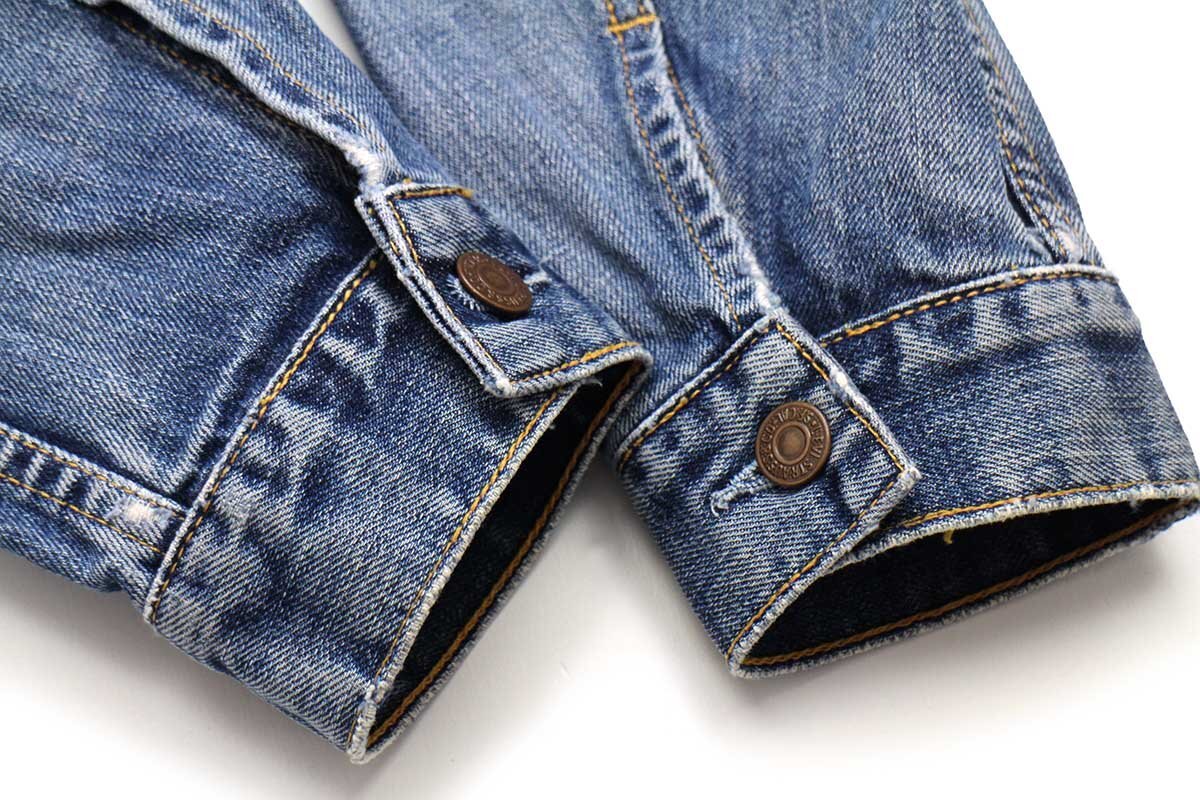 00s Levi'sリーバイス 70500 ダメージ デニムジャケット☆ユーロ