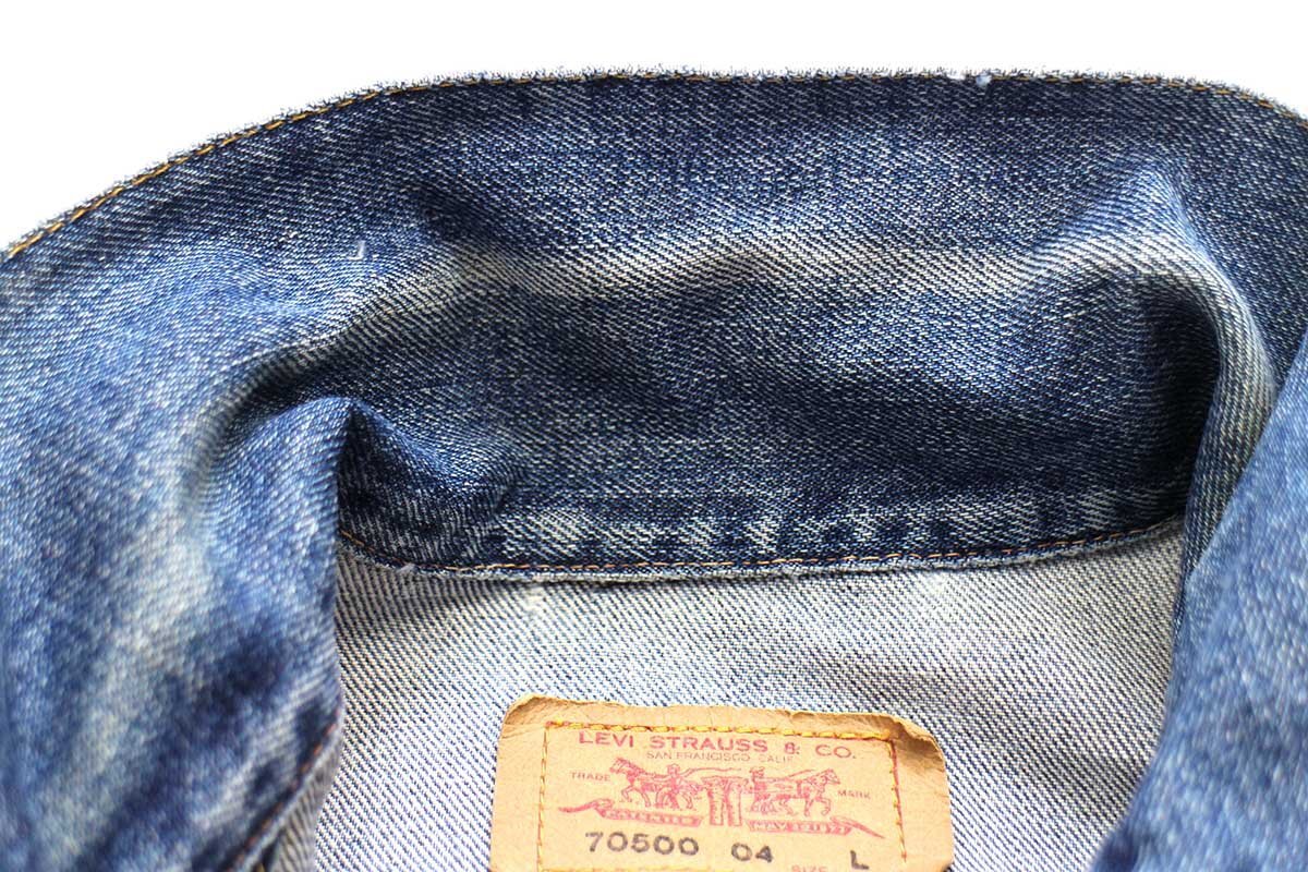 00s Levi's 70500 ユーロ デニムジャケット リーバイス XL