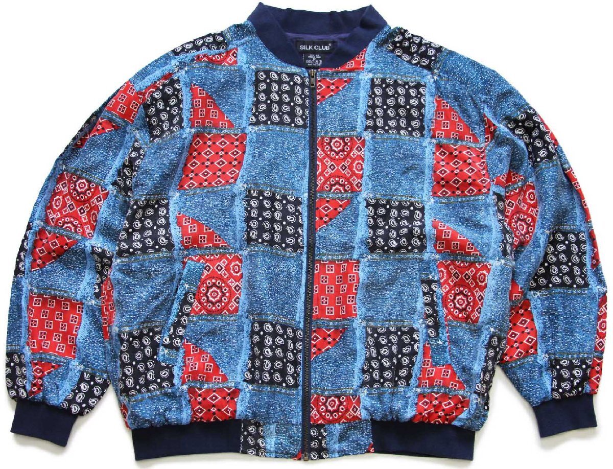 Unisex size 90s alfred dunner silk jkt | 古着屋 grin days memory 【公式】古着通販  オンラインストア