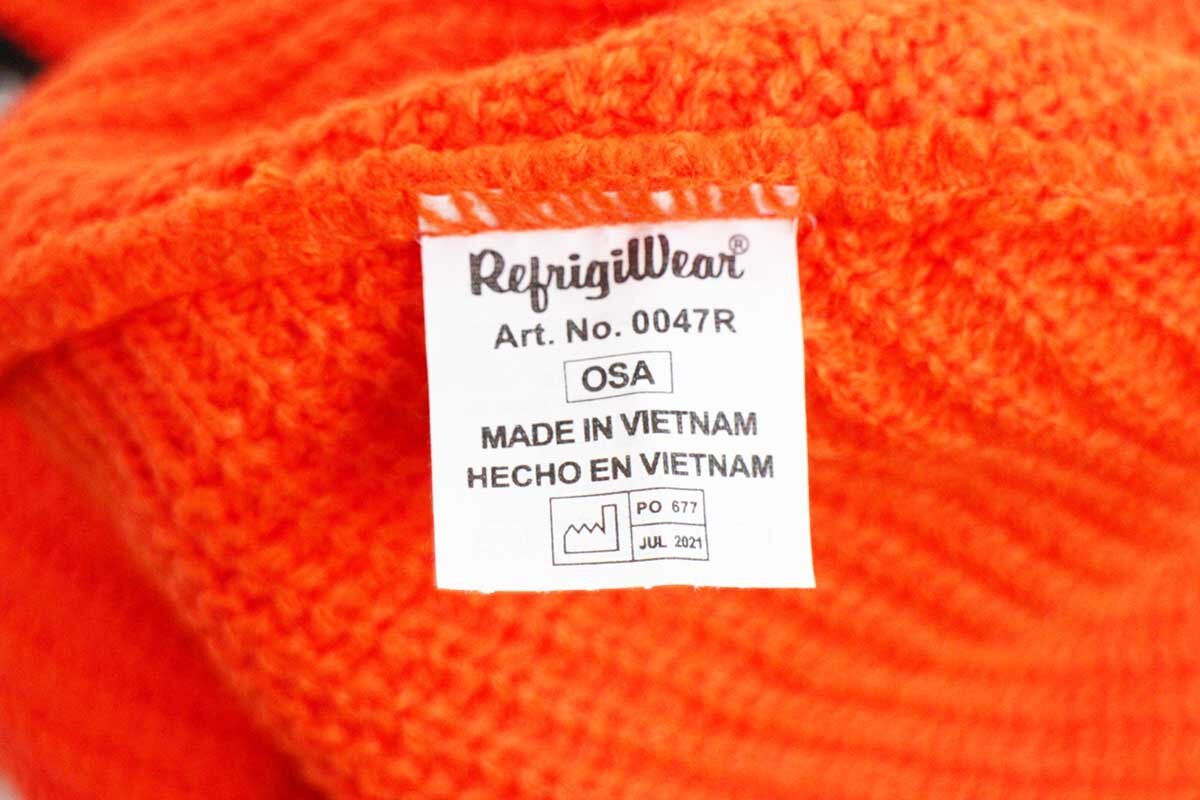 RefrigiWear OPEN HOLE MASK 目出し帽 アクリル ニットキャップ