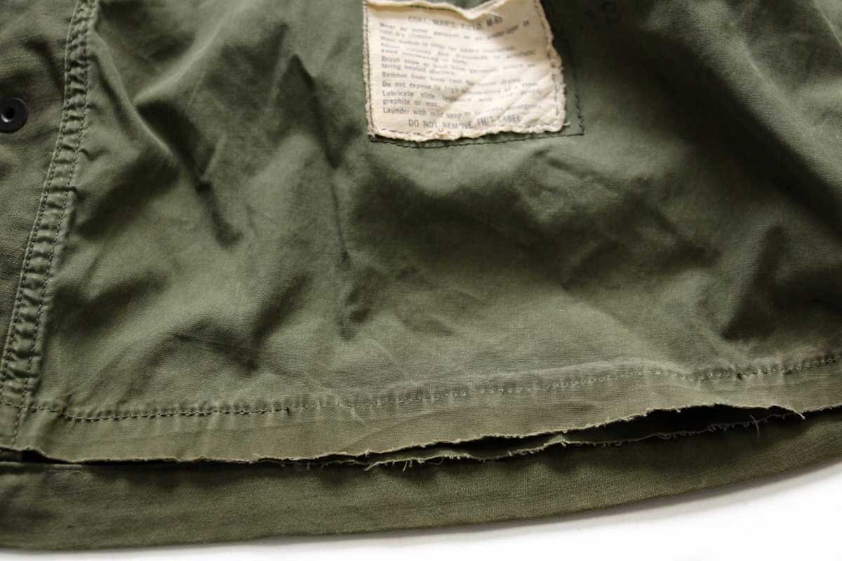 70s 米軍 U.S.ARMY M-65 フィールドジャケット 2nd オリーブ