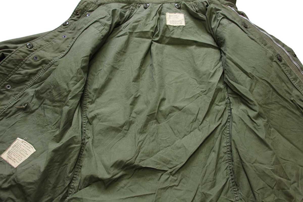 60s 米軍 U.S.ARMY パッチ付き M-65 フィールドジャケット 2nd