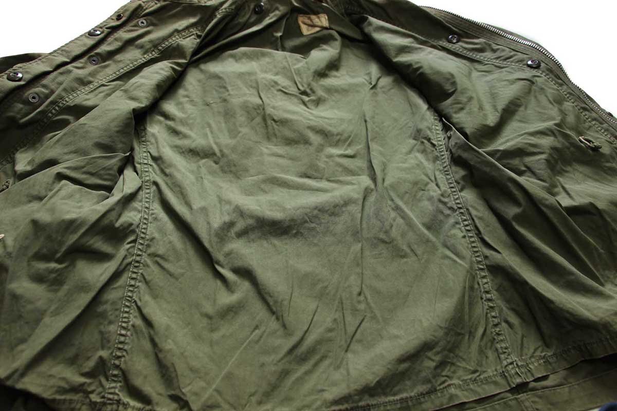 70s 米軍 U.S.ARMY M-65 フィールドジャケット 2nd オリーブ