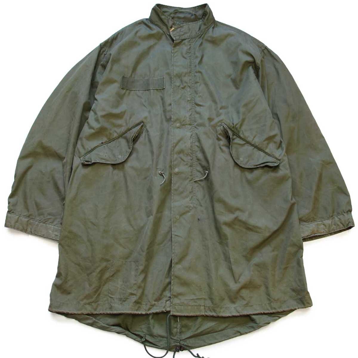 70s~80s US ARMY M-65 Fishtail Parka オリーブ M 米軍 実物 M65
