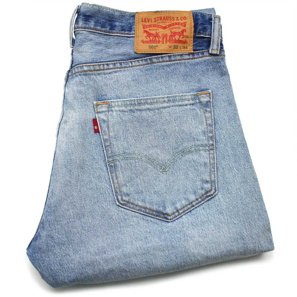 Levis Men's 501 CT Jeans Tapered Leg Denim Bottoms Casual