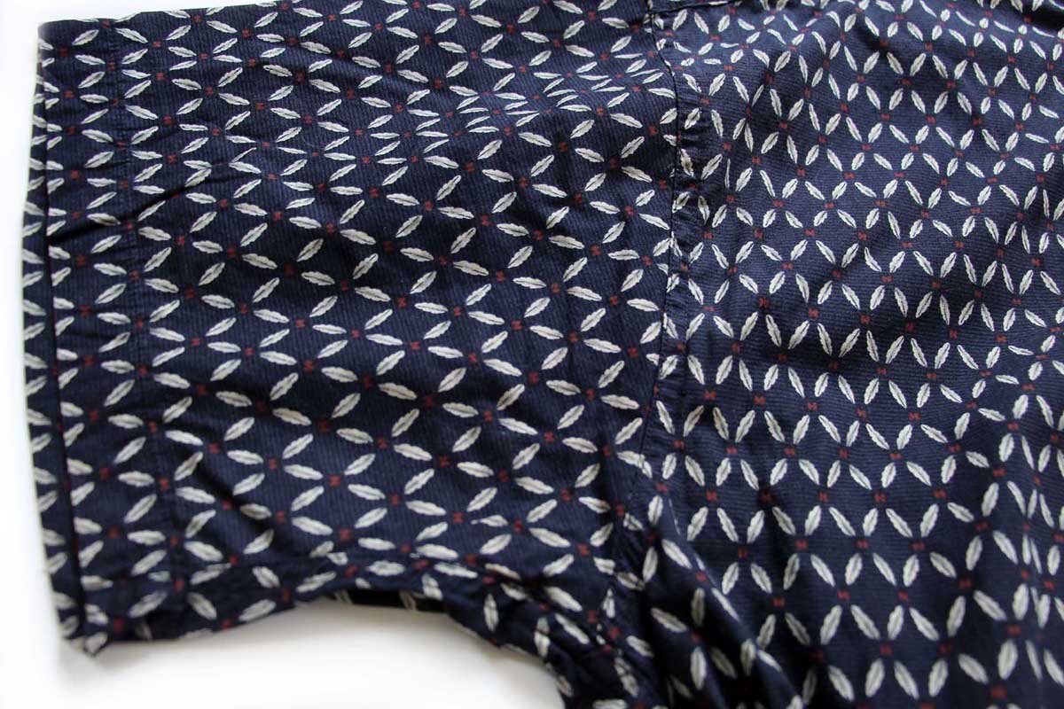 00s CHAPS ラルフローレン 総柄 ボタンダウン 半袖 コットン 00s CHAPS ラルフローレン 総柄 ボタンダウン 半袖 コットン