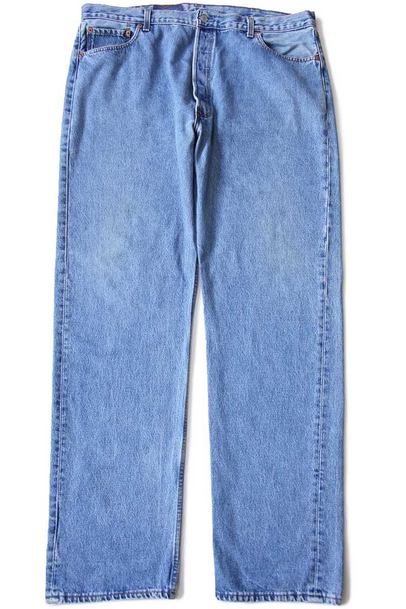90s USA製 Levi'sリーバイス 501 デニムパンツ w42 L36☆165