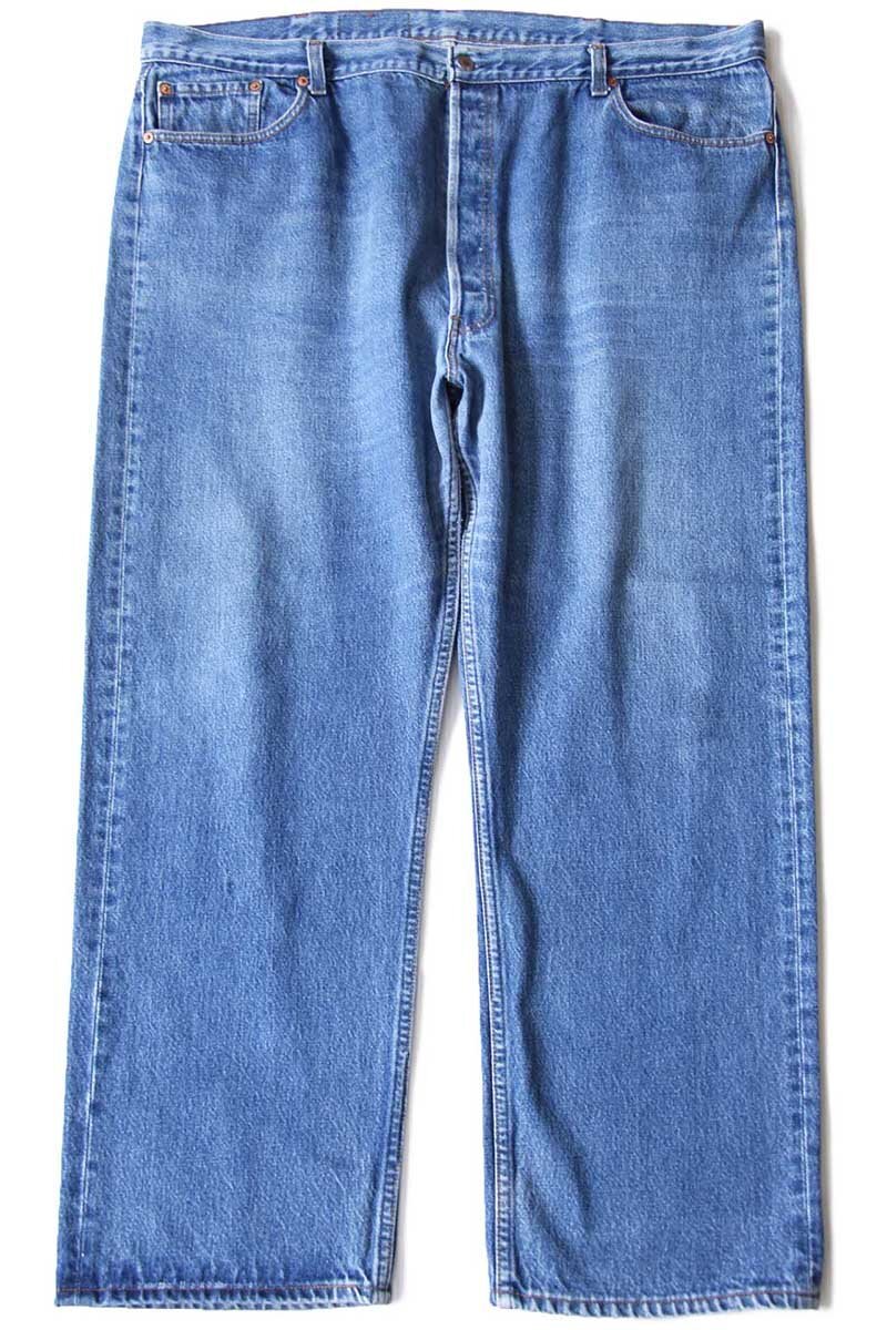 80s USA製 Levi'sリーバイス 501 デニムパンツ w48☆164 特大