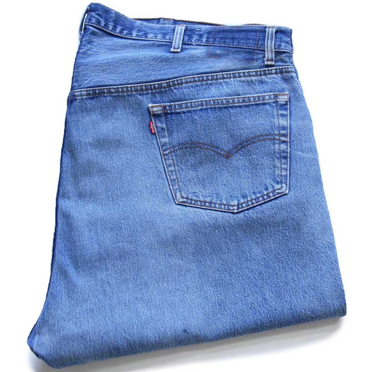 90s USA製 Levi'sリーバイス 501 デニムパンツ w50☆142 超特大