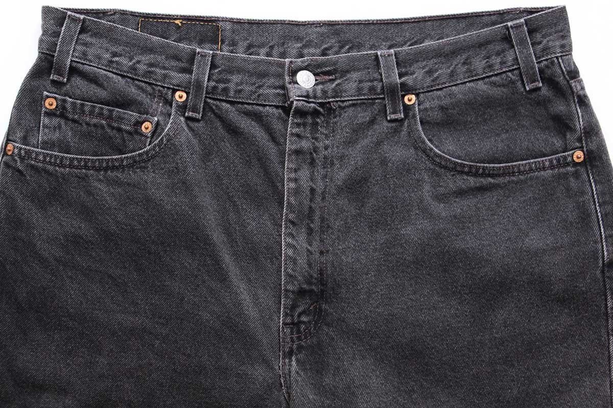 00s メキシコ製 Levi'sリーバイス 505 ブラックデニム ショート