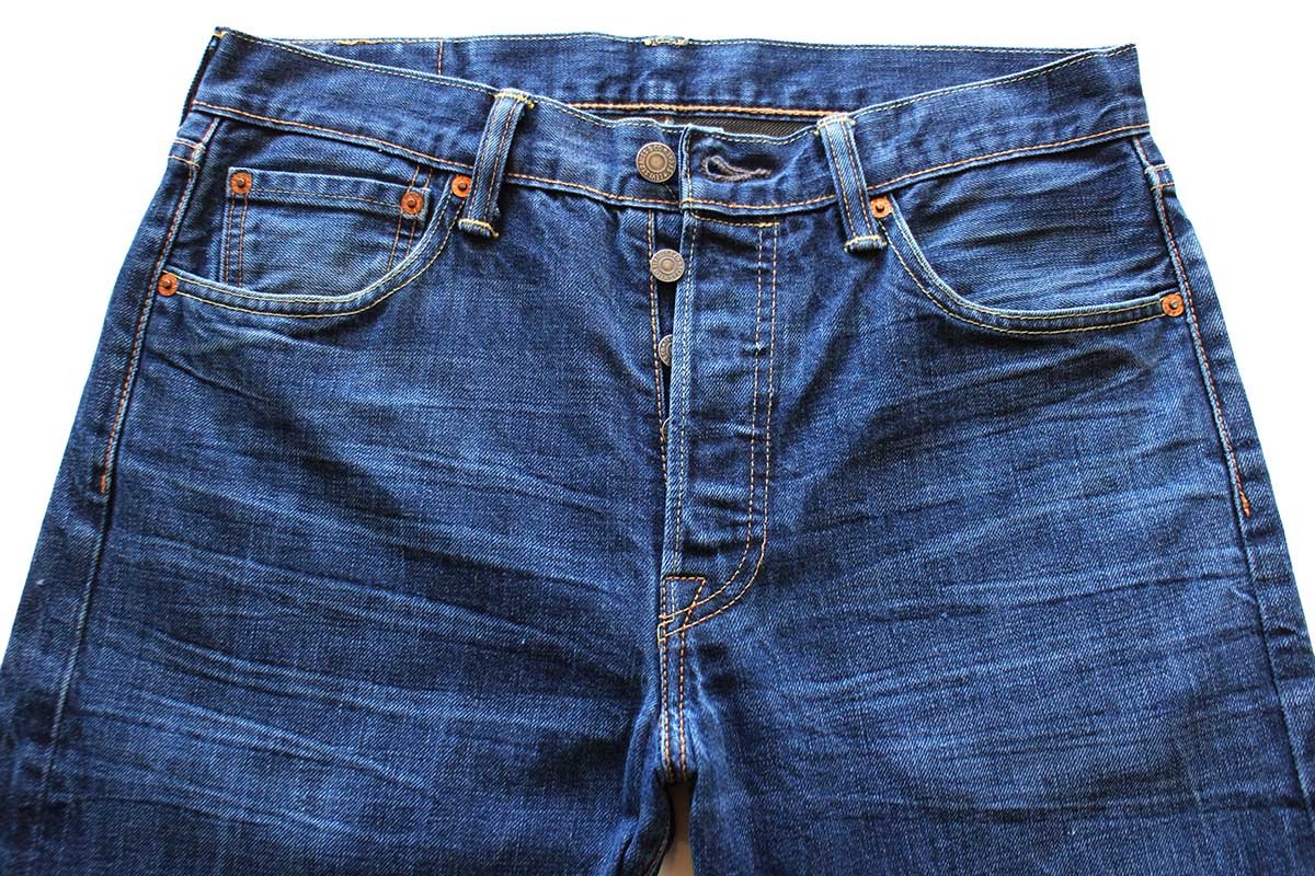 画像4: メキシコ製 Levi'sリーバイス 501 USED加工 デニムパンツ W32 L32★SDP4340 (4)
