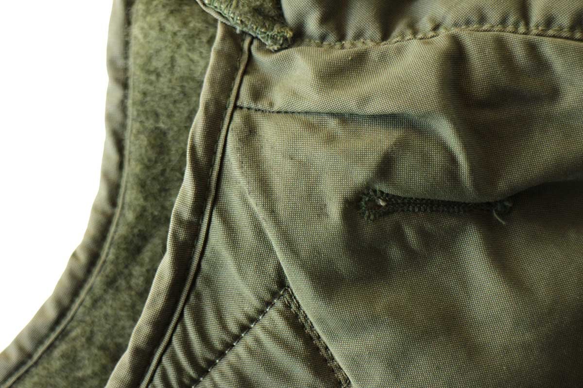 画像8: 70s 米軍 U.S.ARMY ヘルメットライナー キャップ オリーブグリーン 7 (8)