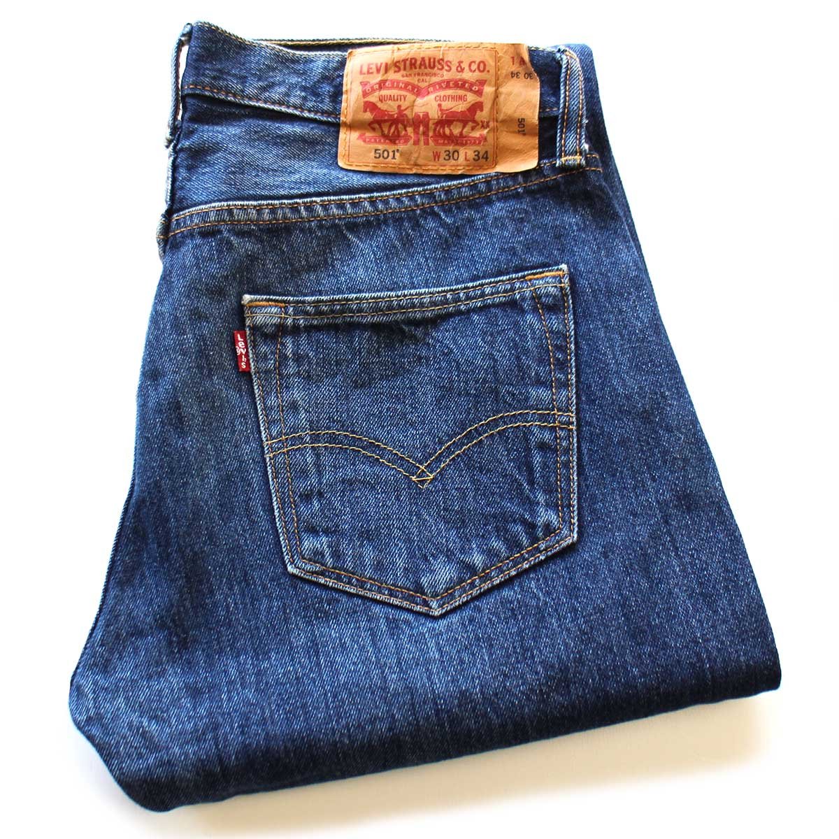 画像1: Levi'sリーバイス 501 デニムパンツ W30★SDP4335 (1)