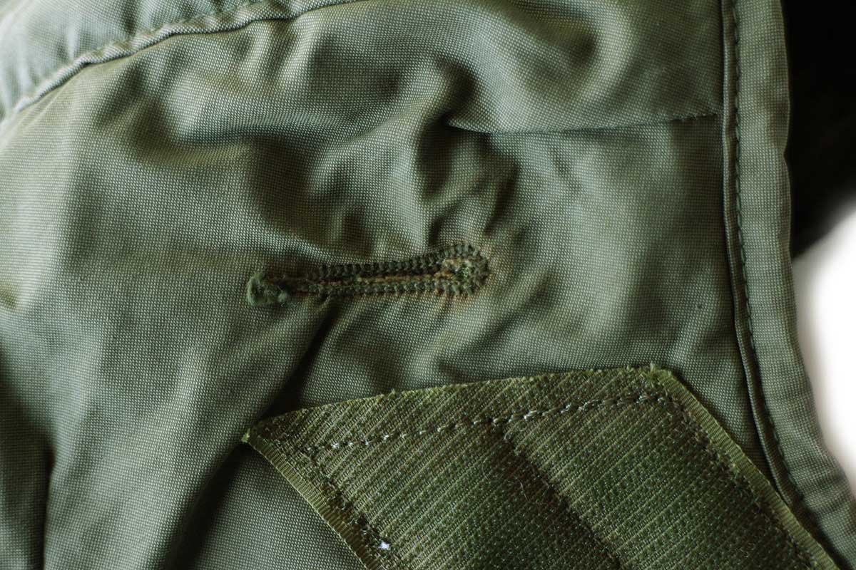 画像9: 70s 米軍 U.S.ARMY ヘルメットライナー キャップ オリーブグリーン 7 (9)
