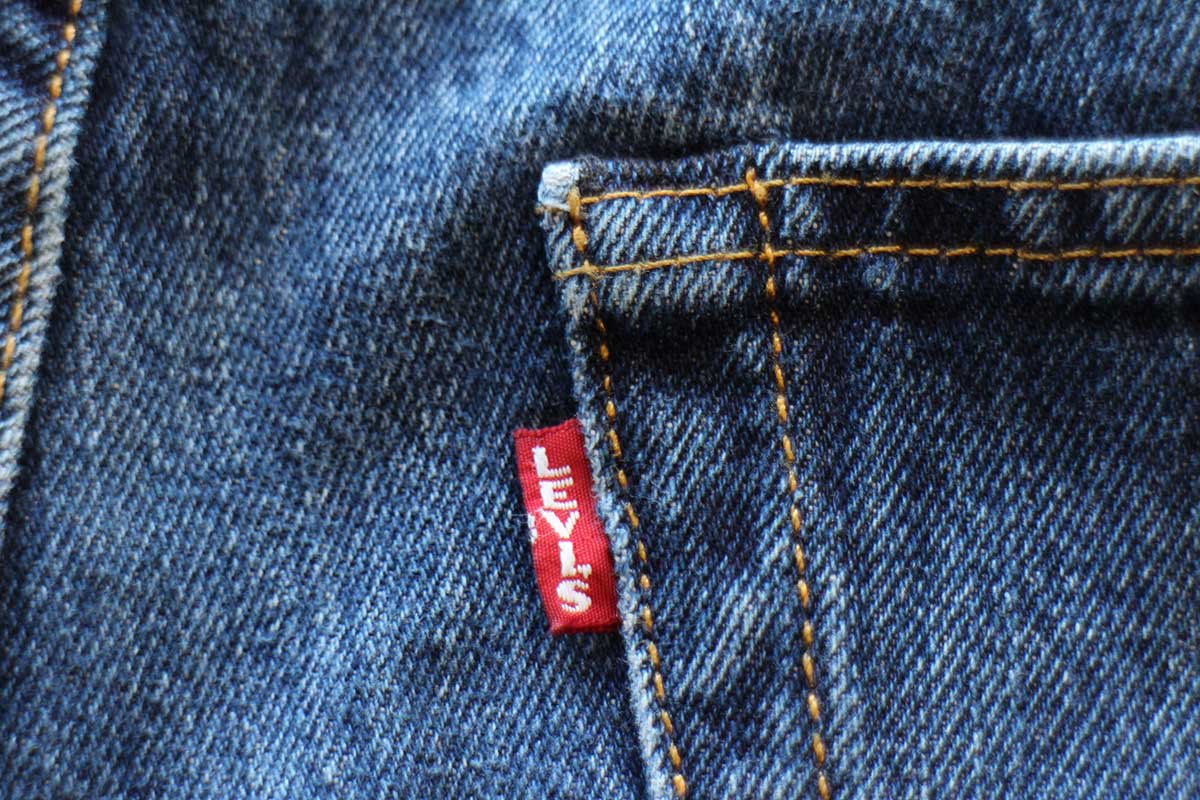 画像7: LEVI'Sリーバイス PREMIUM 501 BIGE デニムパンツ W33 L32★SDP4341 (7)