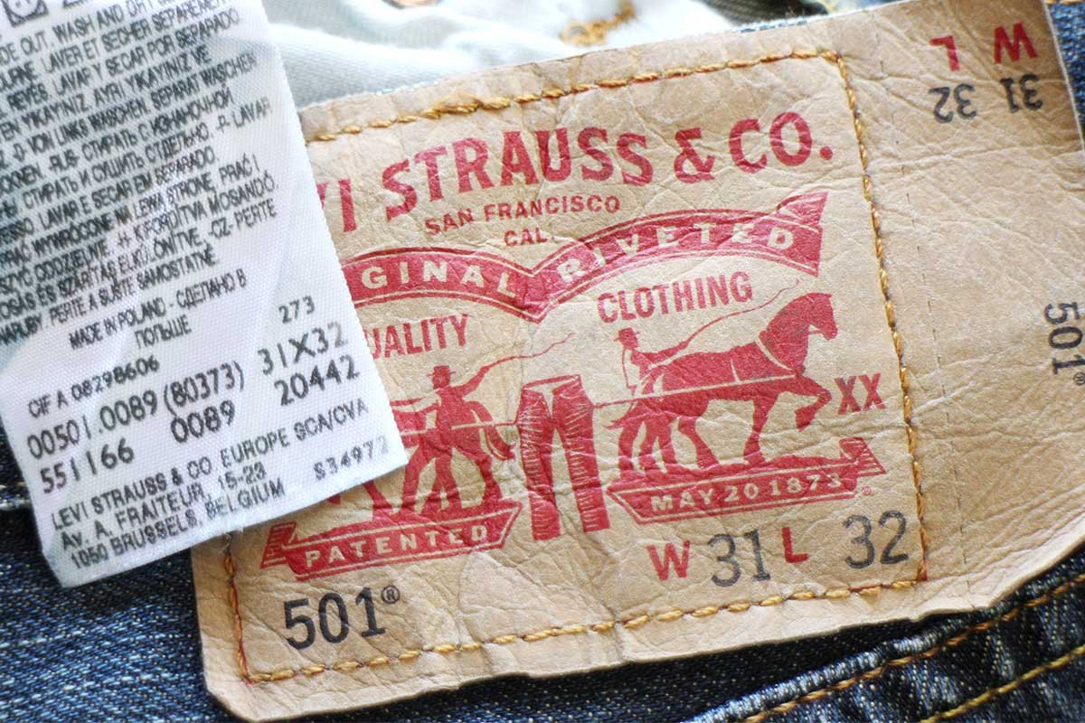 画像5: ポーランド製 Levi'sリーバイス 501 USED加工 デニムパンツ W31 L32★SDP4337 ユーロ (5)