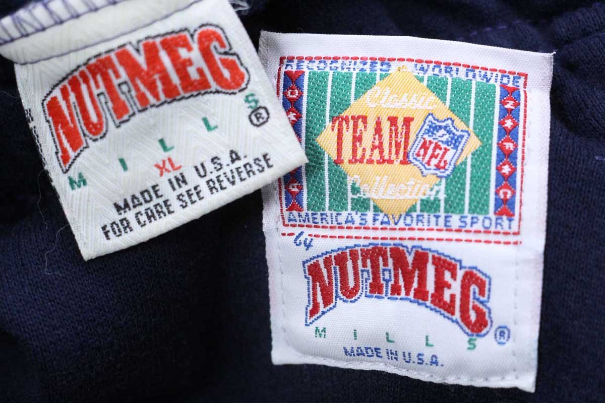 画像6: 90s USA製 NFL DALLAS COWBOYS MEMBER CLUB スウェットパンツ 紺 XL (6)