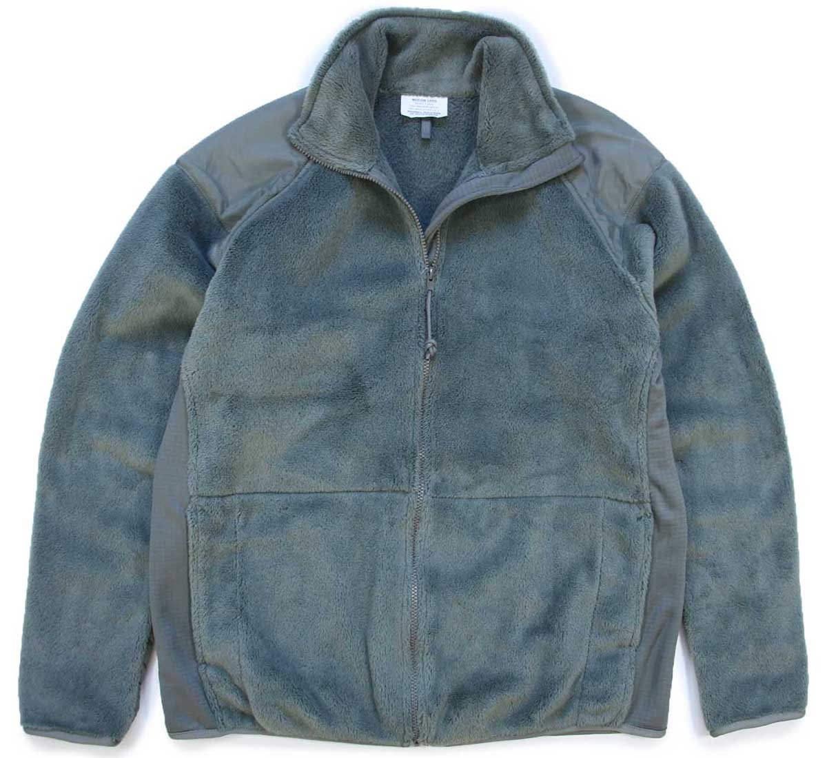 画像1: 00s 米軍 ECWCS GEN3 LEVEL3 POLARTEC フリースジャケット フォリアージグリーン M-L (1)