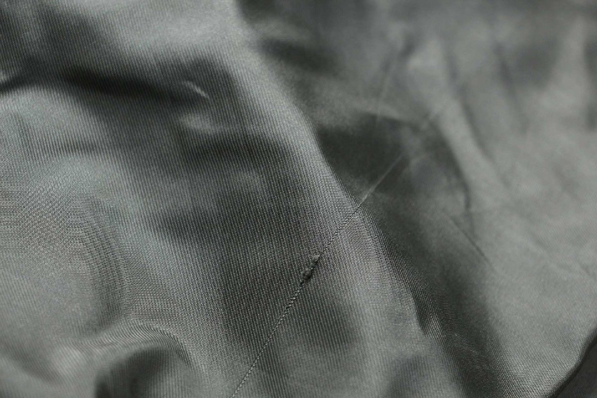 画像10: 80s 米軍 USAF CWU-36/P パッチ付き アラミド フライトジャケット セージグリーン L (10)