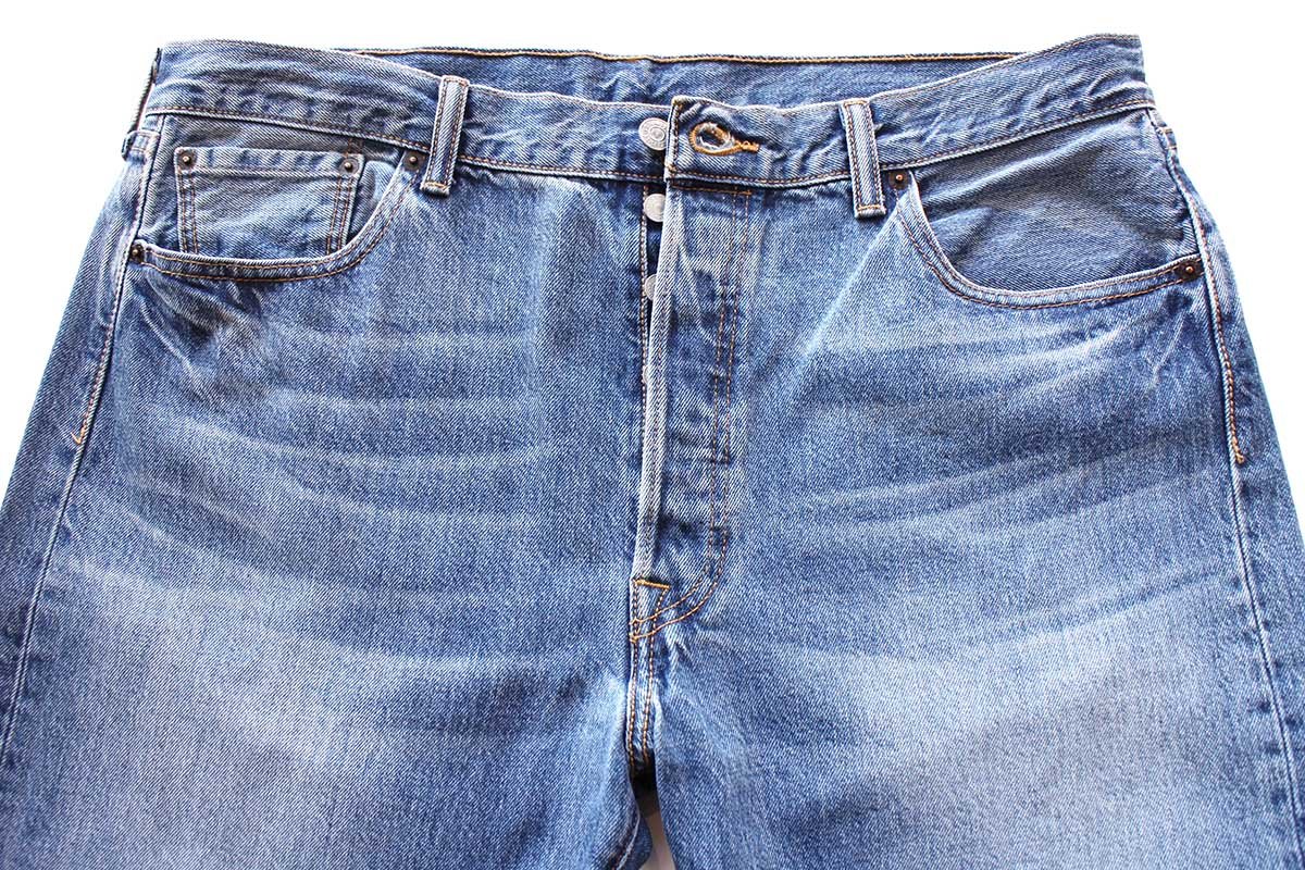 画像4: Levi'sリーバイス 501 USED加工 デニムパンツ W36 L30★SDP4349 (4)