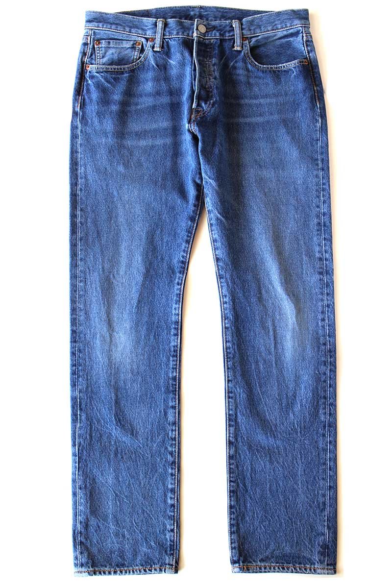 画像2: ポーランド製 Levi'sリーバイス 501S SKINNY USED加工 ストレッチ デニムパンツ W34 L32★SDP4346 ユーロ (2)